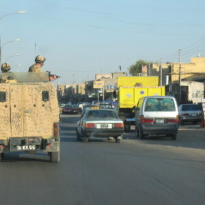 Operation TELIC 6 in 2005. 1st Battalion, Royal Anglian Regiment.