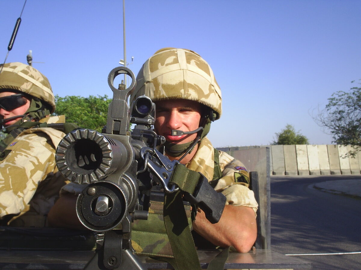 Operation TELIC 6 in 2005. 1st Battalion, Royal Anglian Regiment. Operation TELIC 6 in 2005. 1st Battalion, Royal Anglian Regiment.