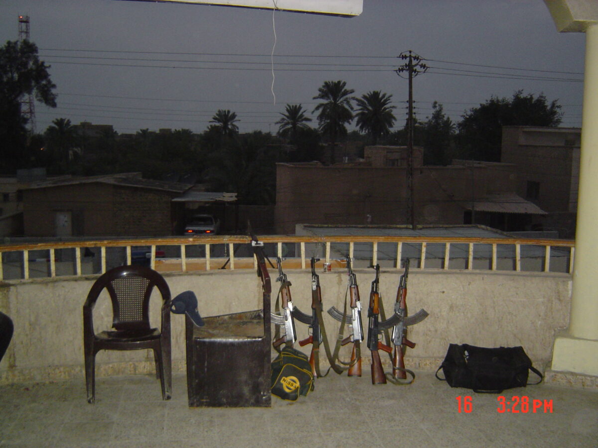 Operation TELIC 6 in 2005. A Company 1st Battalion, Royal Anglian Regiment. 