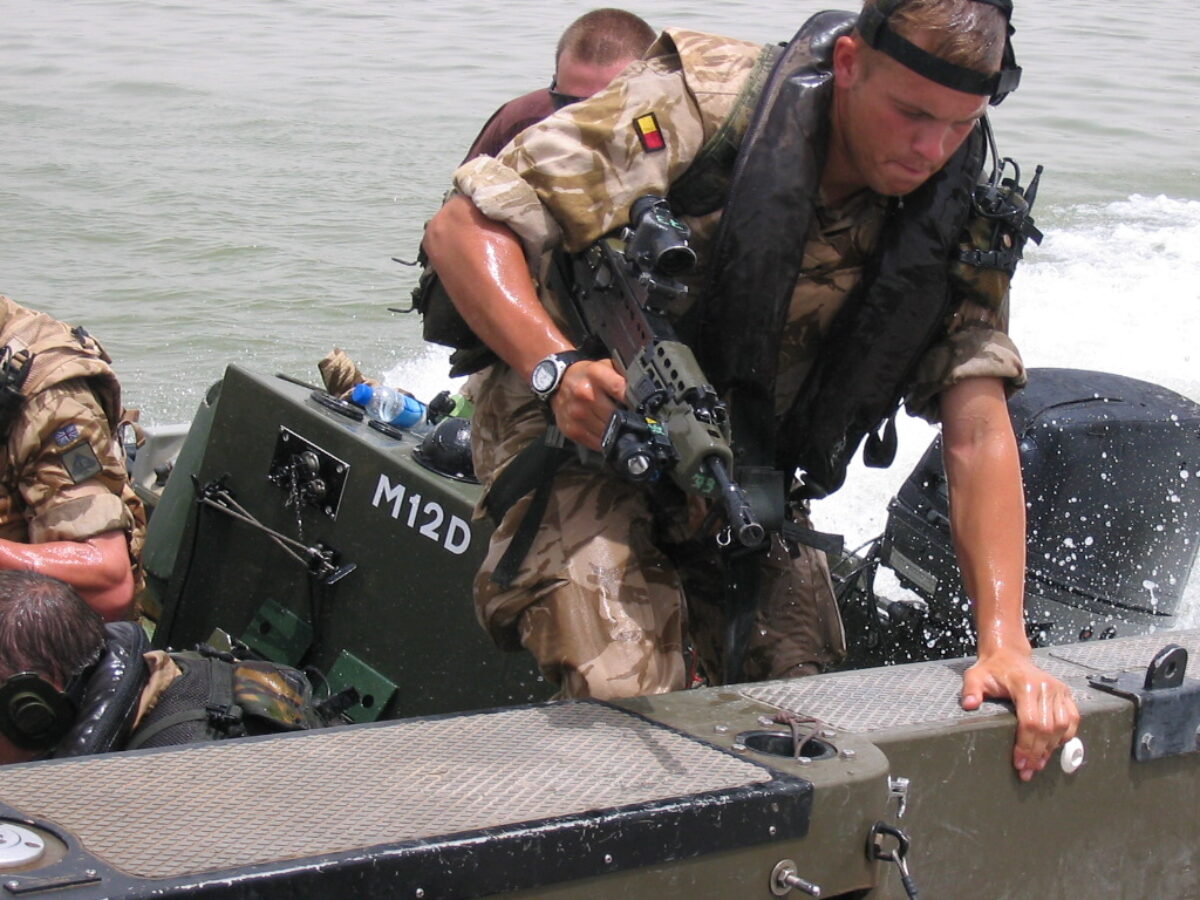 Operation TELIC 6 in 2005. 1st Battalion, Royal Anglian Regiment.