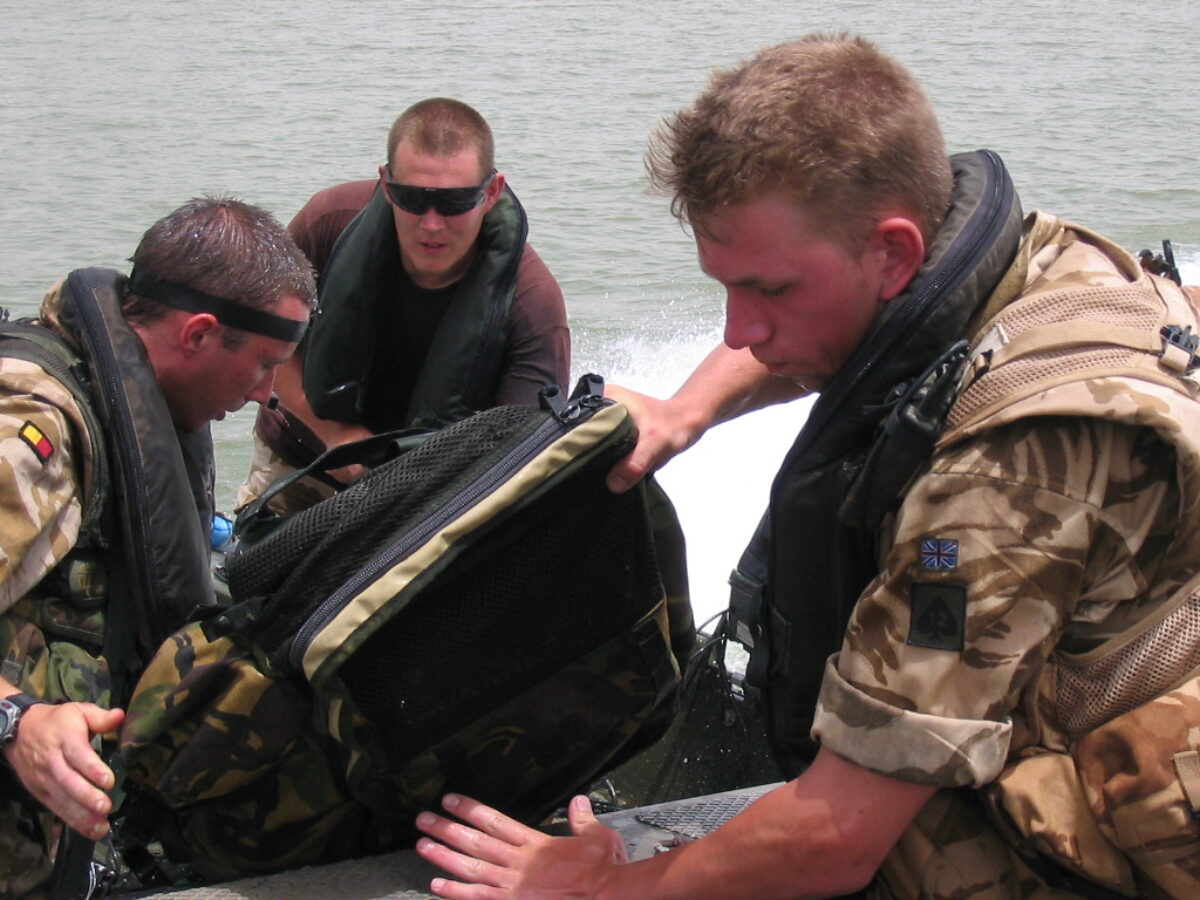Operation TELIC 6 in 2005. 1st Battalion, Royal Anglian Regiment.