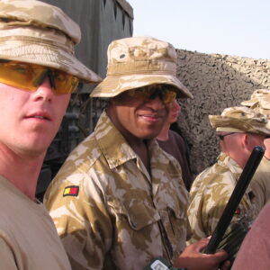 Operation TELIC 6 in 2005. 1st Battalion, Royal Anglian Regiment.