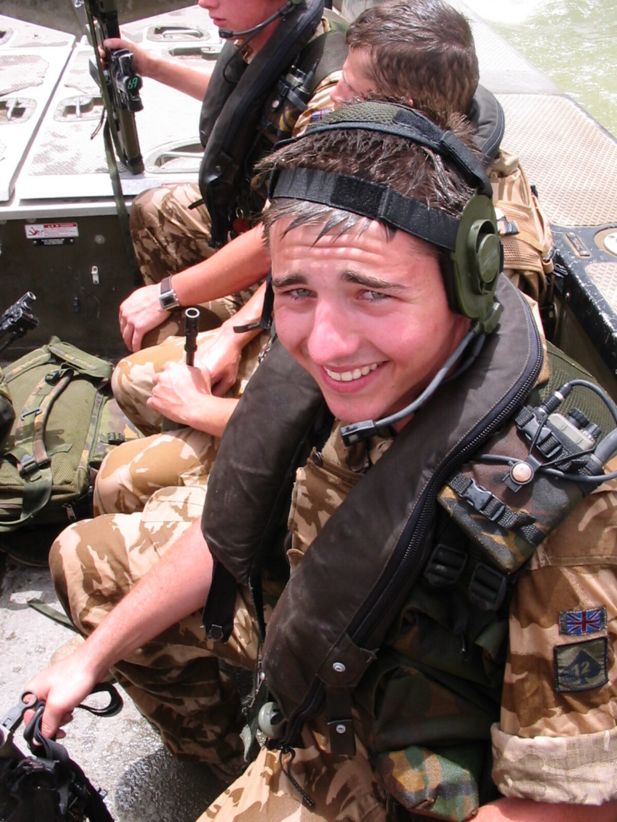 Operation TELIC 6 in 2005. 1st Battalion, Royal Anglian Regiment.