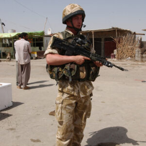 Operation TELIC 6 in 2005. A Company 1st Battalion, Royal Anglian Regiment. 