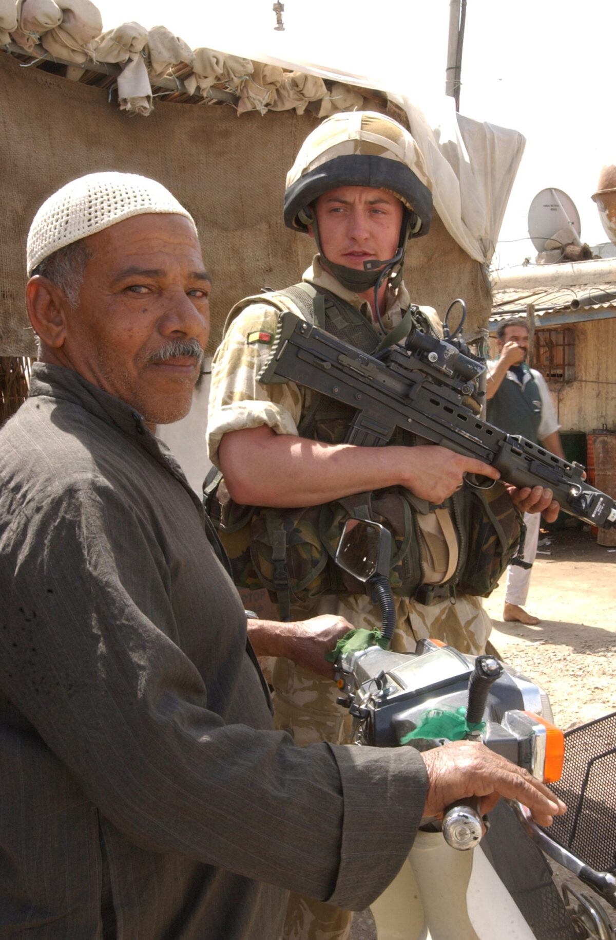 Operation TELIC 6 in 2005. A Company 1st Battalion, Royal Anglian Regiment. Operation TELIC 6 in 2005. A Company 1st Battalion, Royal Anglian Regiment.