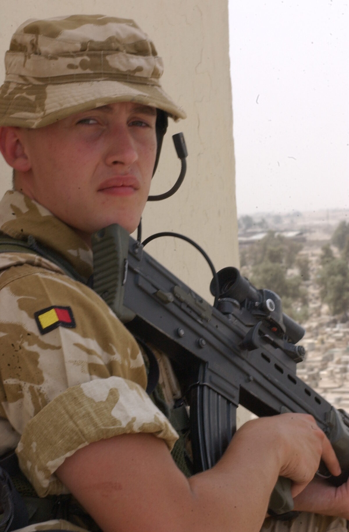 Operation TELIC 6 in 2005. 1st Battalion, Royal Anglian Regiment.