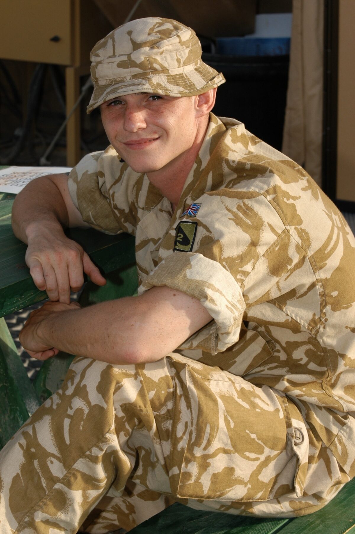 Operation TELIC 6 in 2005. 1st Battalion, Royal Anglian Regiment.