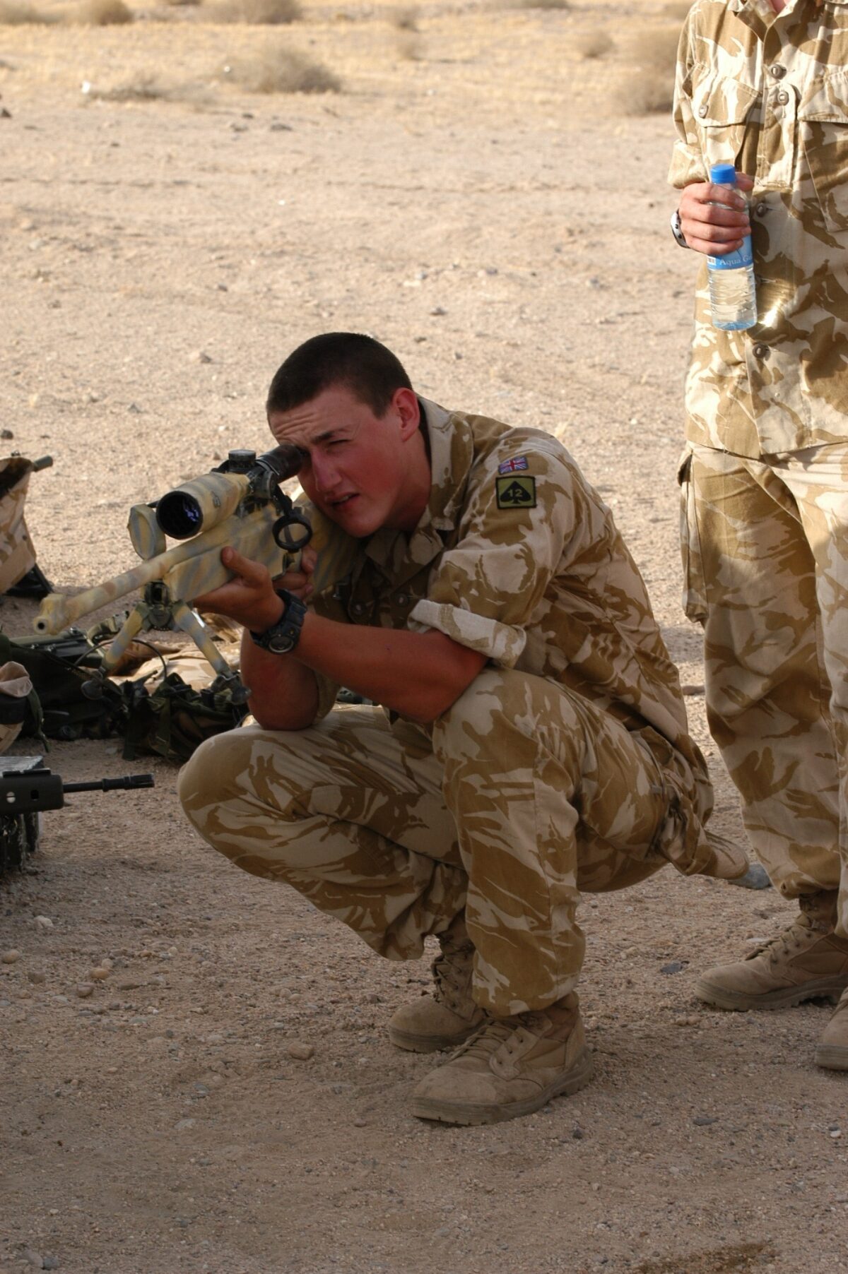 Operation TELIC 6 in 2005. A Company 1st Battalion, Royal Anglian Regiment. 