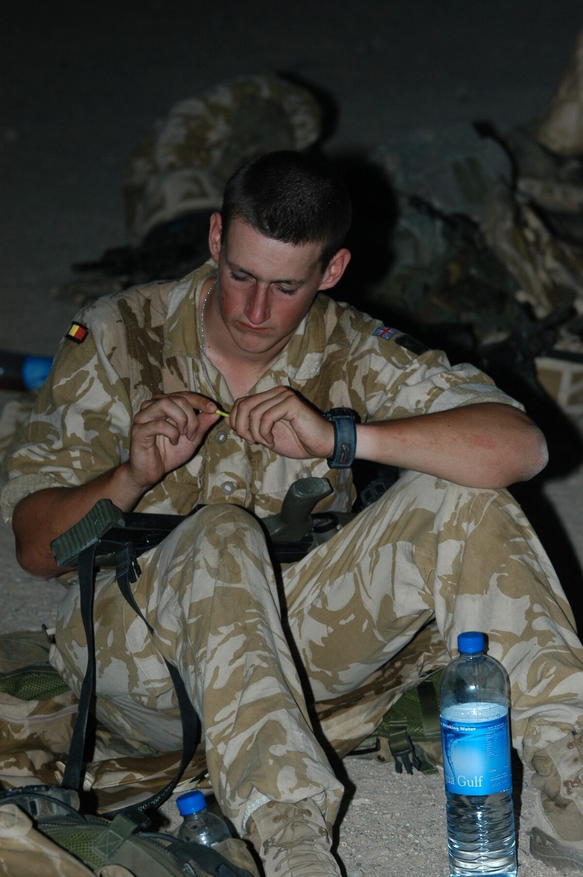 Operation TELIC 6 in 2005. A Company 1st Battalion, Royal Anglian Regiment. 