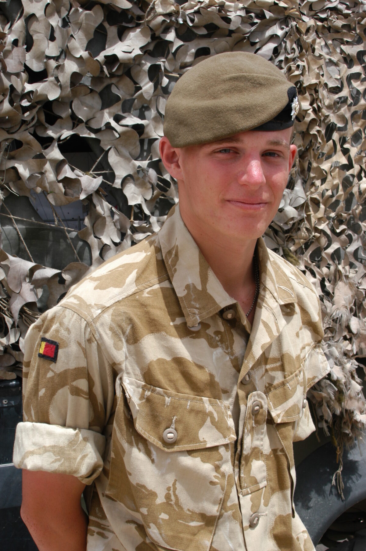 Operation TELIC 6 in 2005. 1st Battalion, Royal Anglian Regiment.