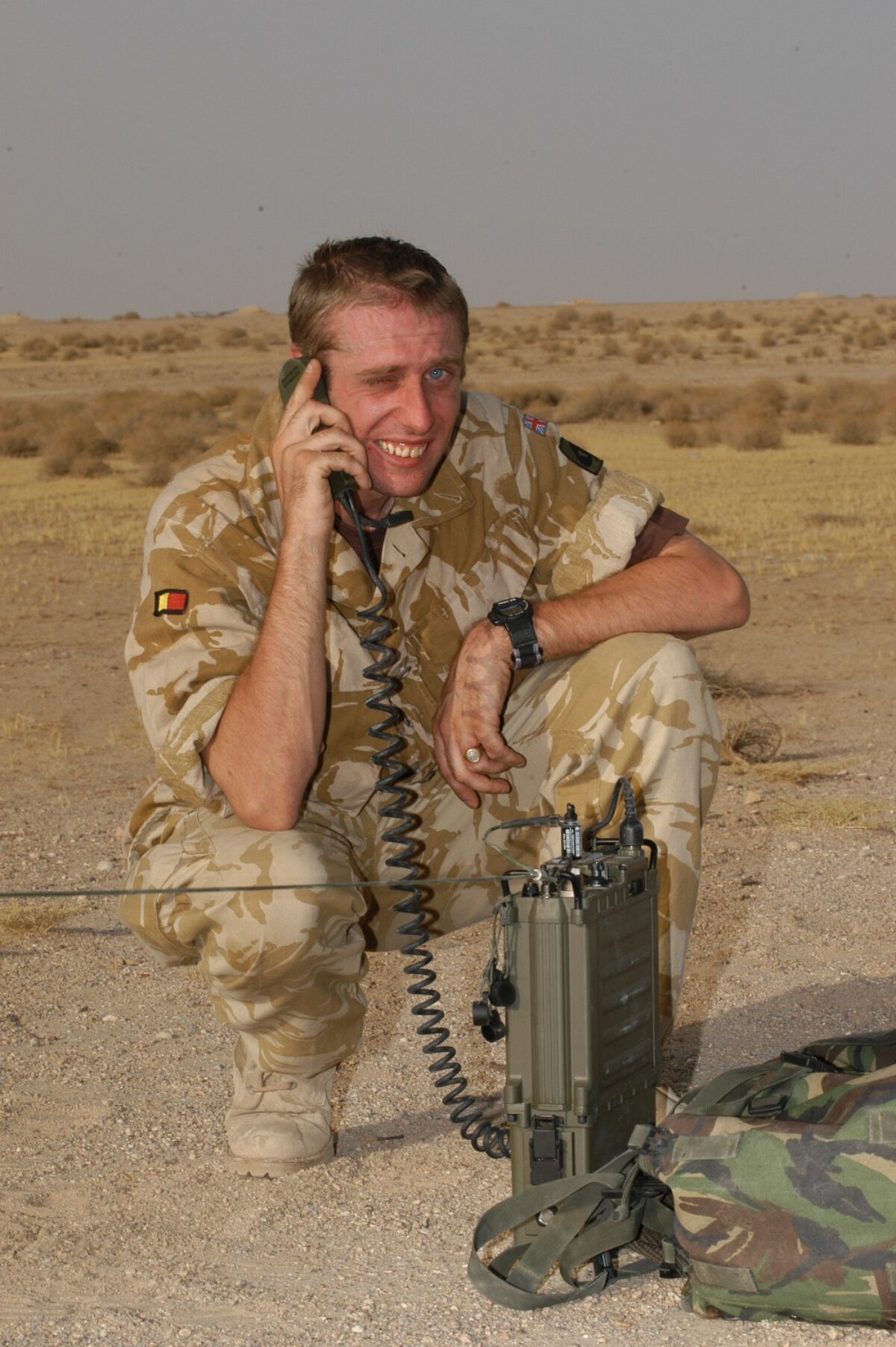Operation TELIC 6 in 2005. A Company 1st Battalion, Royal Anglian Regiment. 