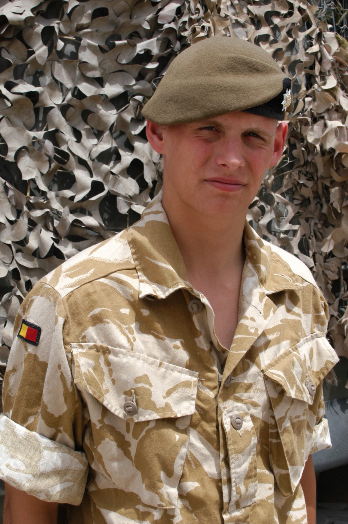 Operation TELIC 6 in 2005. 1st Battalion, Royal Anglian Regiment.