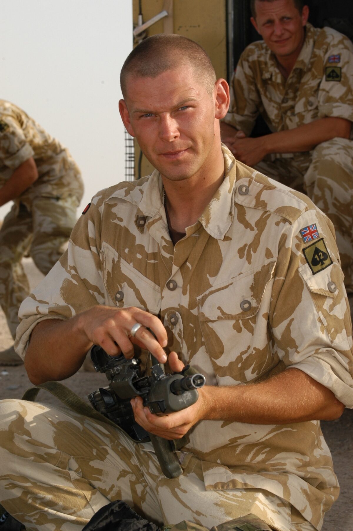 Operation TELIC 6 in 2005. A Company 1st Battalion, Royal Anglian Regiment. 