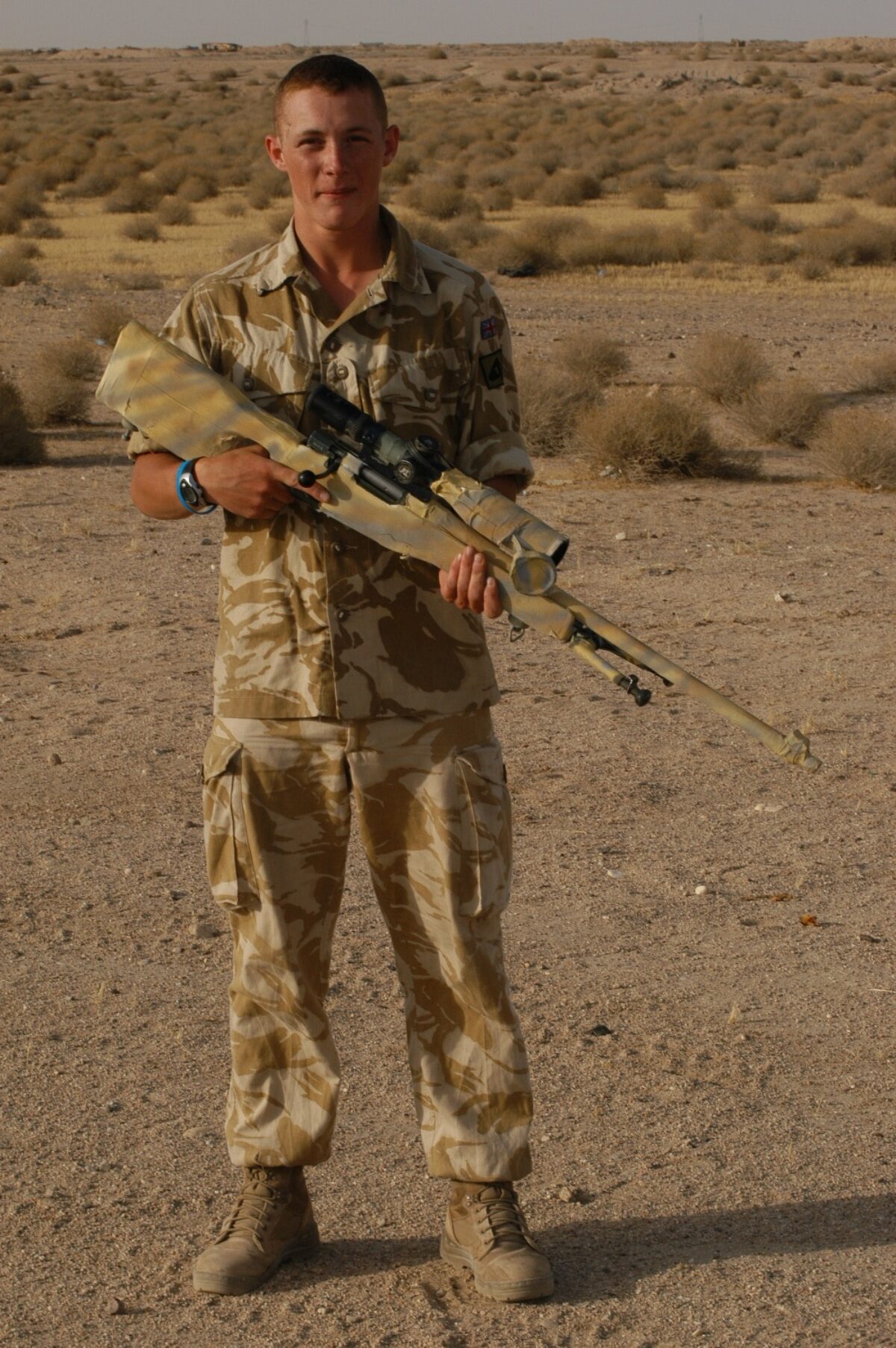 Operation TELIC 6 in 2005. A Company 1st Battalion, Royal Anglian Regiment. 