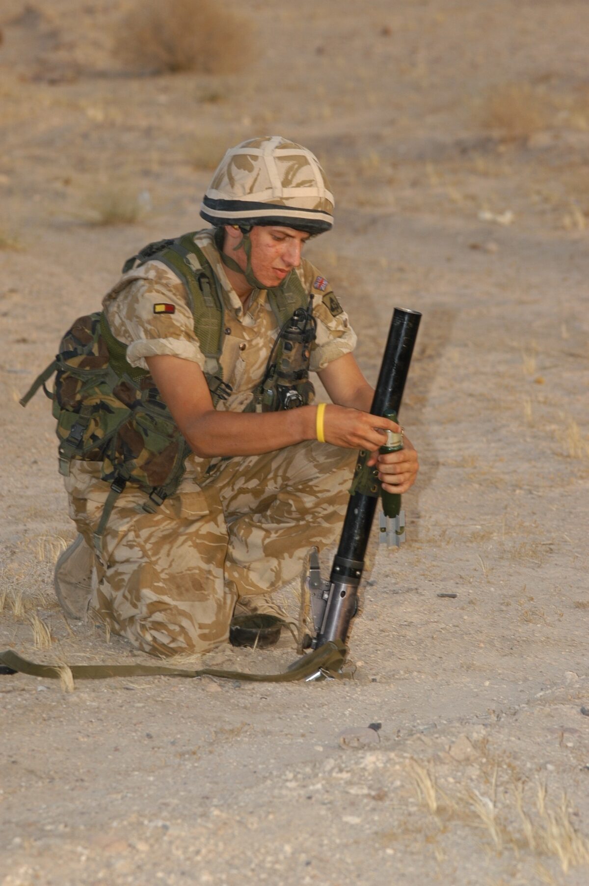 Operation TELIC 6 in 2005. A Company 1st Battalion, Royal Anglian Regiment. 