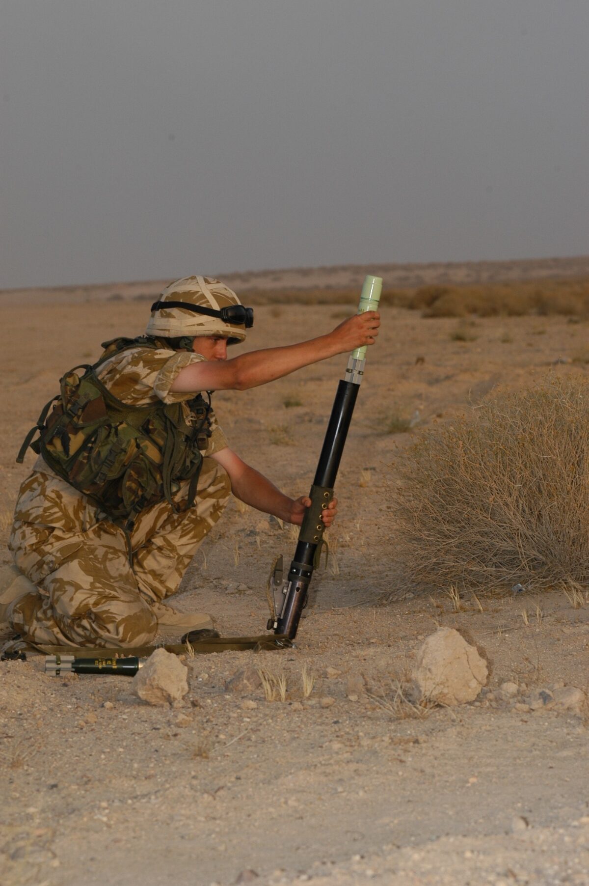 Operation TELIC 6 in 2005. A Company 1st Battalion, Royal Anglian Regiment. 