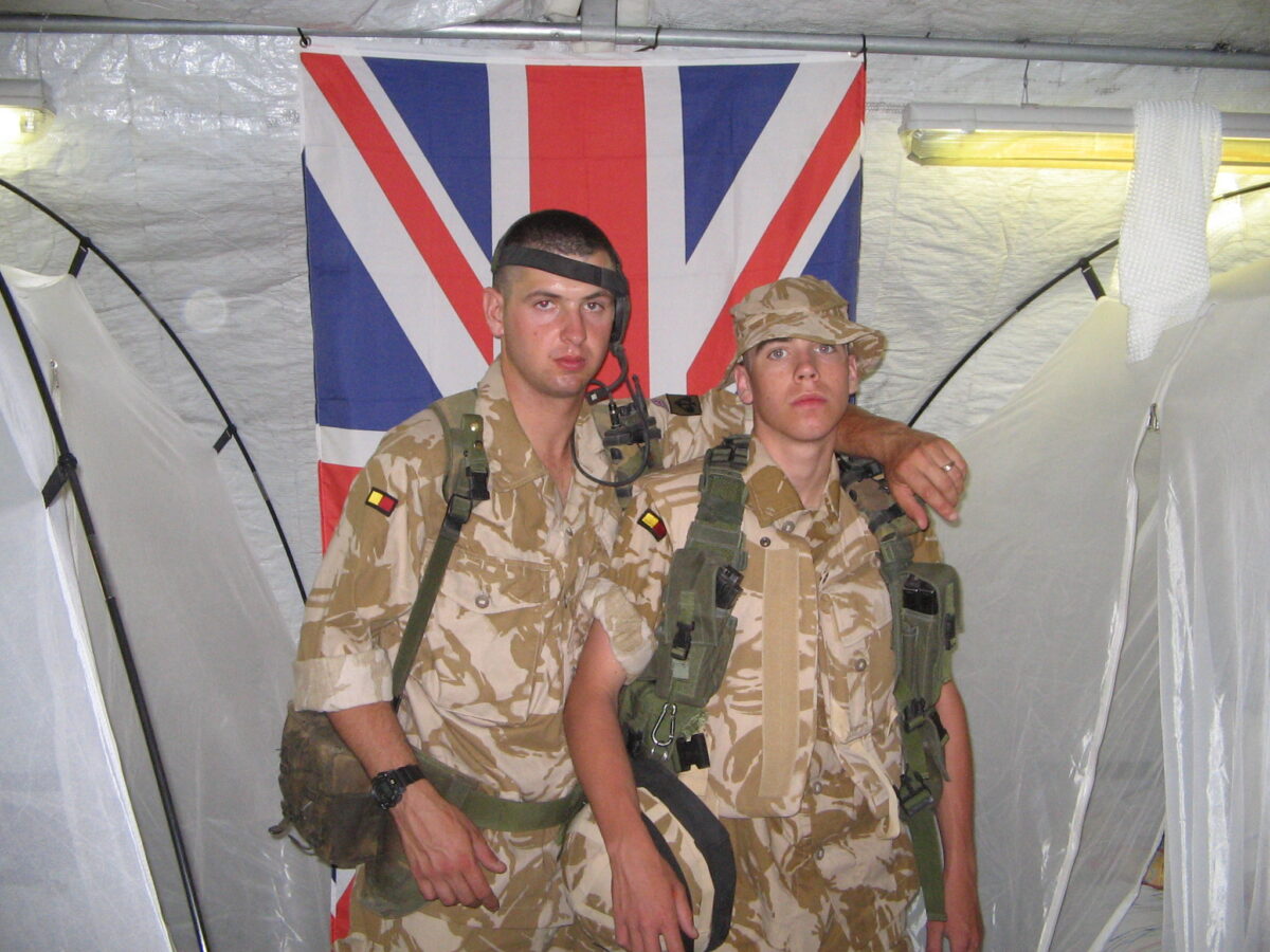 Operation TELIC 6 in 2005. 1st Battalion, Royal Anglian Regiment.