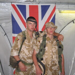 Operation TELIC 6 in 2005. 1st Battalion, Royal Anglian Regiment.