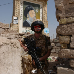 Operation TELIC 6 in 2005. A Company 1st Battalion, Royal Anglian Regiment. 