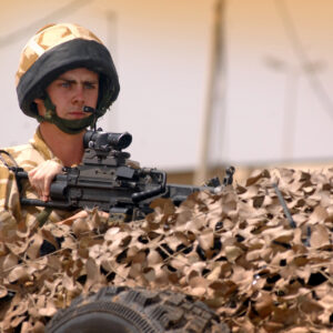 Operation TELIC 6 in 2005. A Company 1st Battalion, Royal Anglian Regiment. 