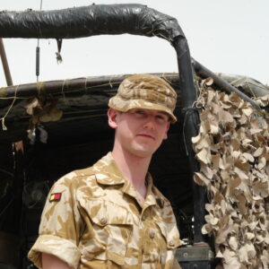 Operation TELIC 6 in 2005. 1st Battalion, Royal Anglian Regiment.