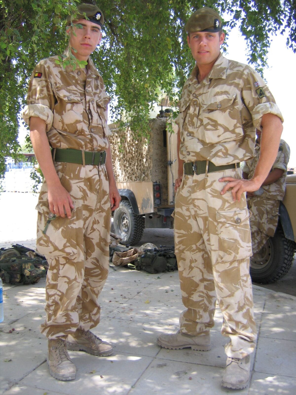 Operation TELIC 6 in 2005. 1st Battalion, Royal Anglian Regiment.