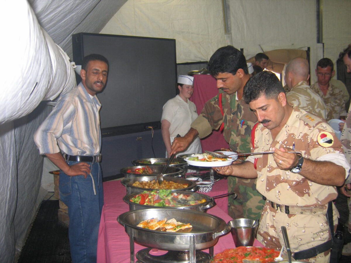 Operation TELIC 6 in 2005. 1st Battalion, Royal Anglian Regiment.