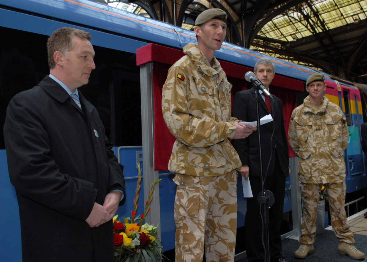 Royal Anglian Regiment Train Naming Ceremony 2007