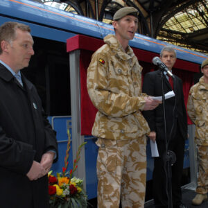 Royal Anglian Regiment Train Naming Ceremony 2007