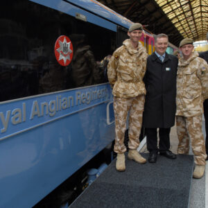 Royal Anglian Regiment Train Naming Ceremony 2007