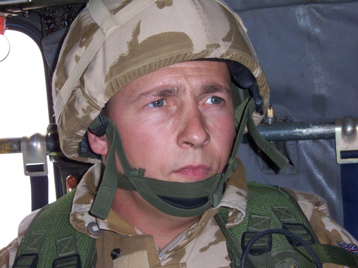 Operation TELIC 6 in 2005. 1st Battalion, Royal Anglian Regiment.