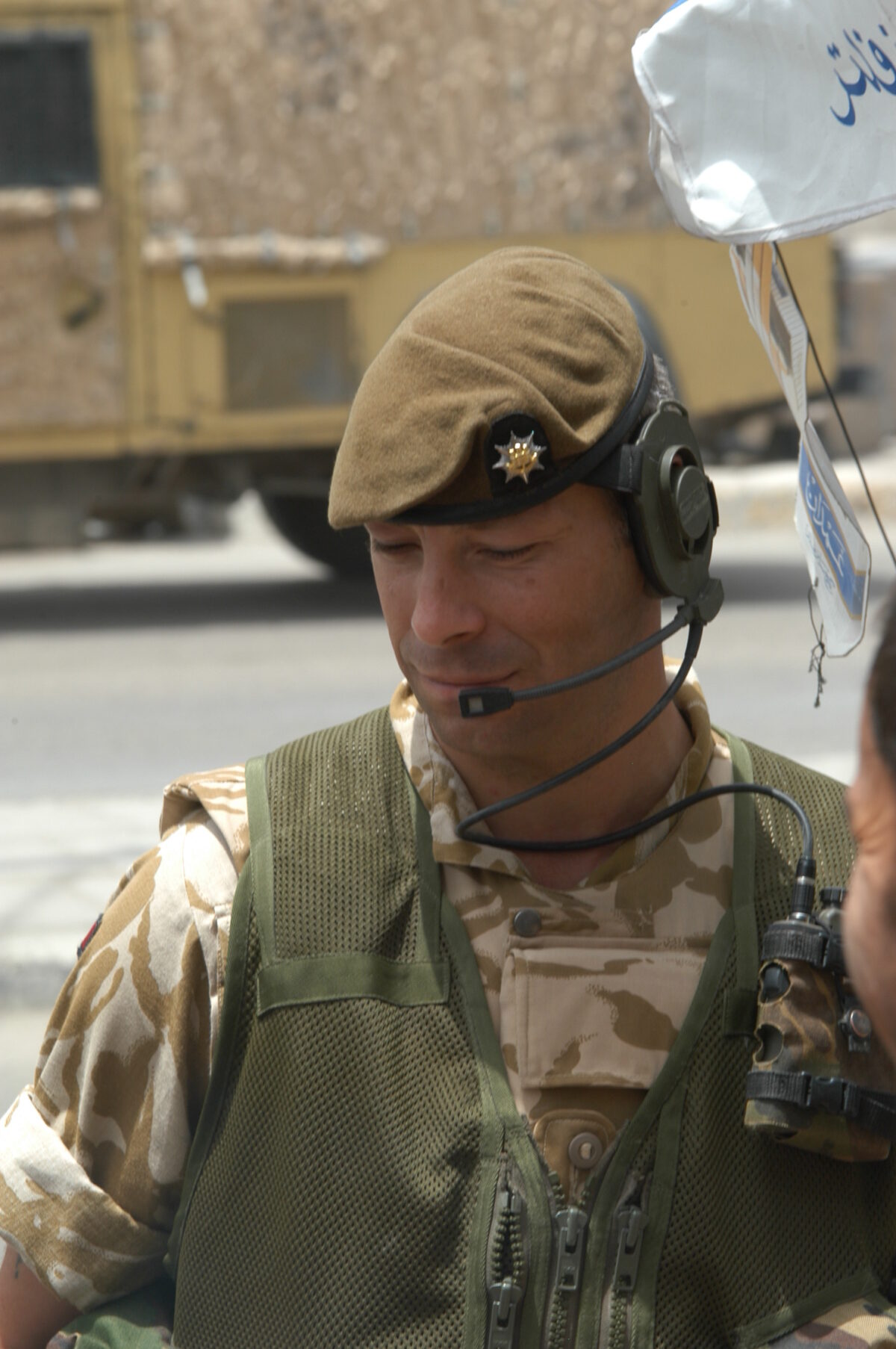 Operation TELIC 6 in 2005. 1st Battalion, Royal Anglian Regiment.
