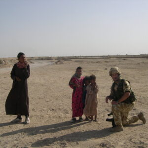 Operation TELIC 6 in 2005. 1st Battalion, Royal Anglian Regiment.