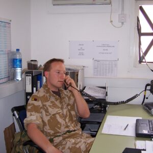 Operation TELIC 6 in 2005. 1st Battalion, Royal Anglian Regiment.