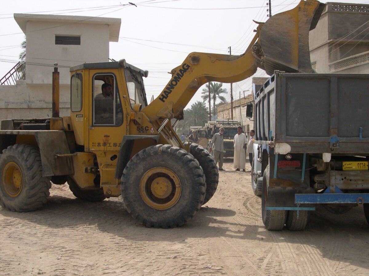 Operation TELIC 6 in 2005. 1st Battalion, Royal Anglian Regiment. 