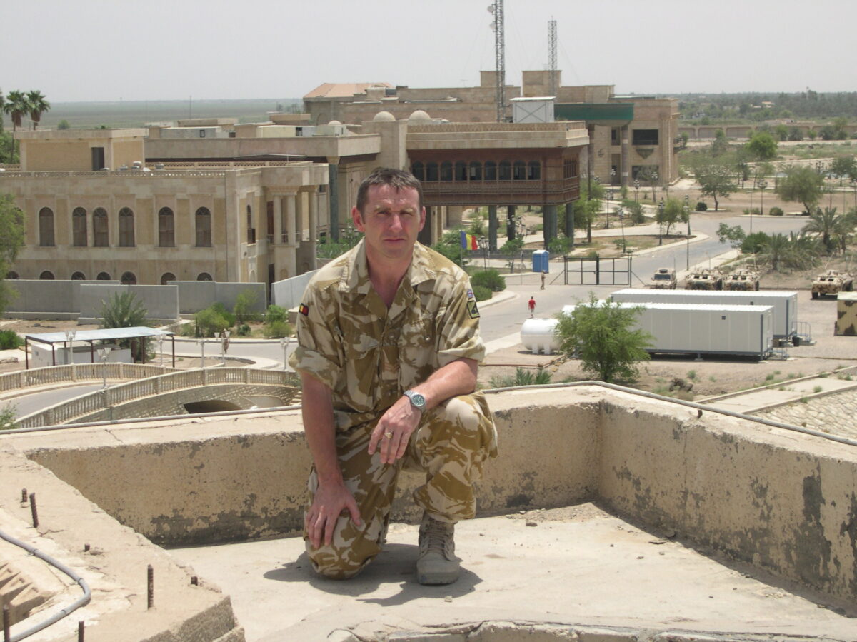 Operation TELIC 6 in 2005. 1st Battalion, Royal Anglian Regiment.