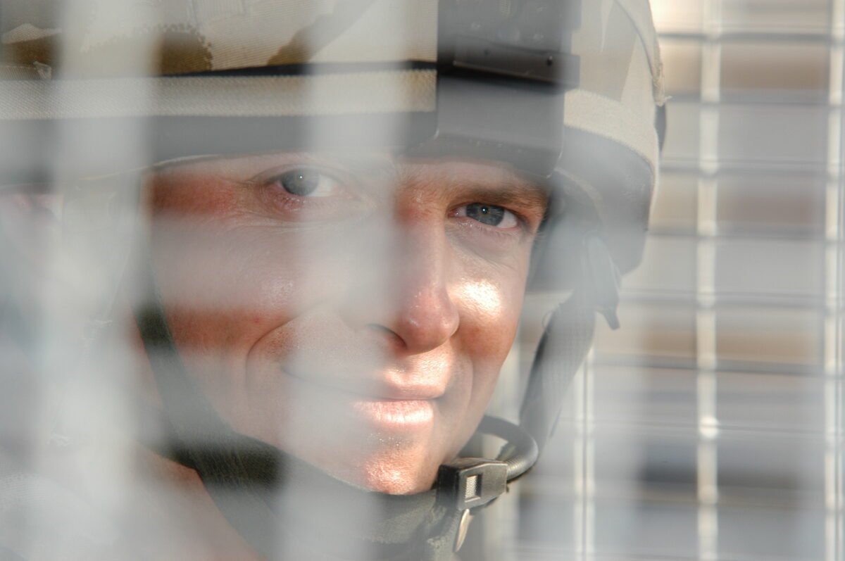 Operation TELIC 6 in 2005. 1st Battalion, Royal Anglian Regiment.