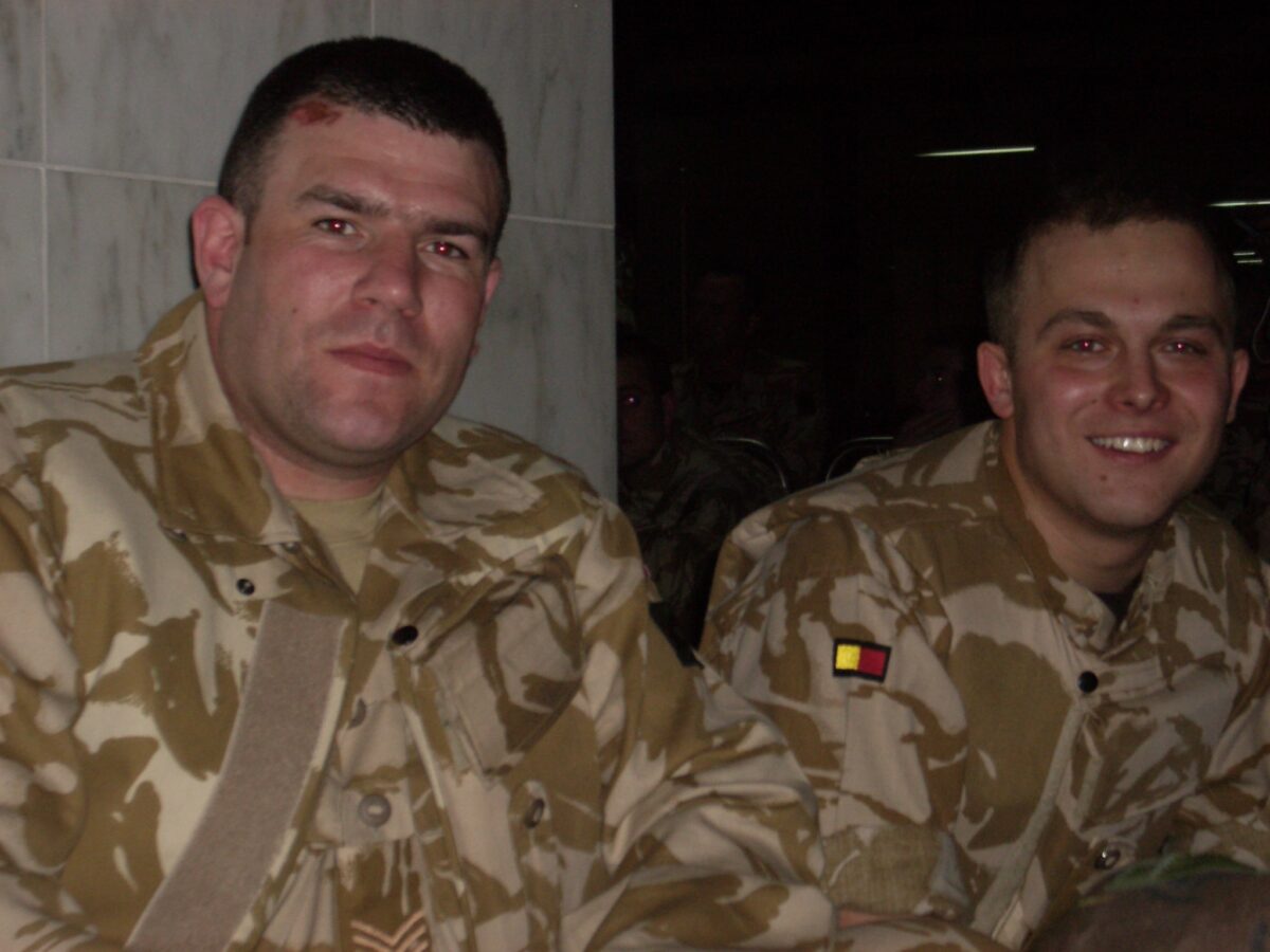 Operation TELIC 6 in 2005. 1st Battalion, Royal Anglian Regiment.