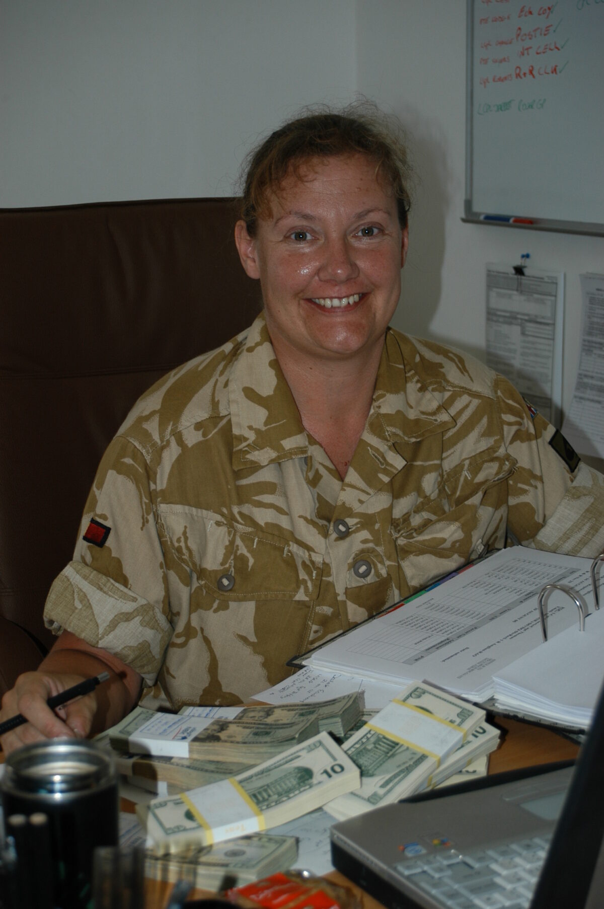 Operation TELIC 6 in 2005. 1st Battalion, Royal Anglian Regiment.