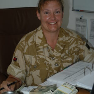 Operation TELIC 6 in 2005. 1st Battalion, Royal Anglian Regiment.
