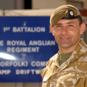 Operation TELIC 6 in 2005. A Company 1st Battalion, Royal Anglian Regiment. 