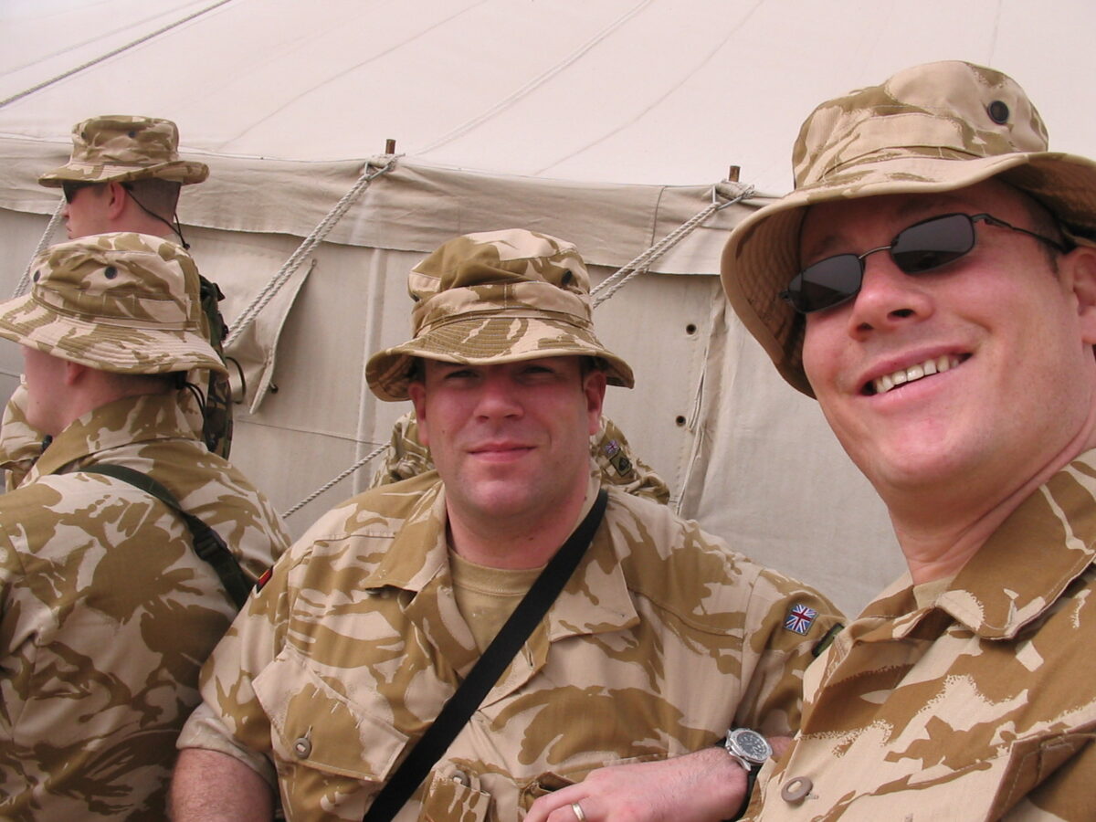 Operation TELIC 6 in 2005. 1st Battalion, Royal Anglian Regiment.
