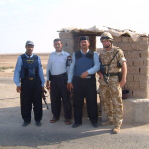 Operation TELIC 6 in 2005. 1st Battalion, Royal Anglian Regiment.