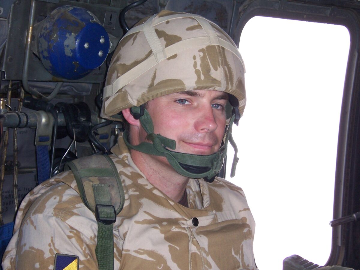 Operation TELIC 6 in 2005. 1st Battalion, Royal Anglian Regiment.