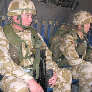 Operation TELIC 6 in 2005. 1st Battalion, Royal Anglian Regiment.