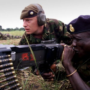 2nd Battalion Royal Anglian Regiment Sierra Leone.