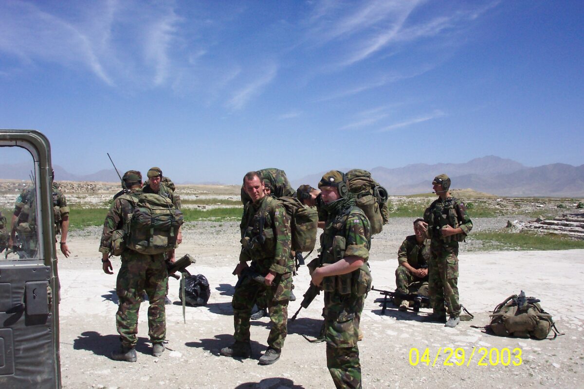 2nd Battalion Royal Anglian Regiment Afghanistan 2003. Operation FINGAL