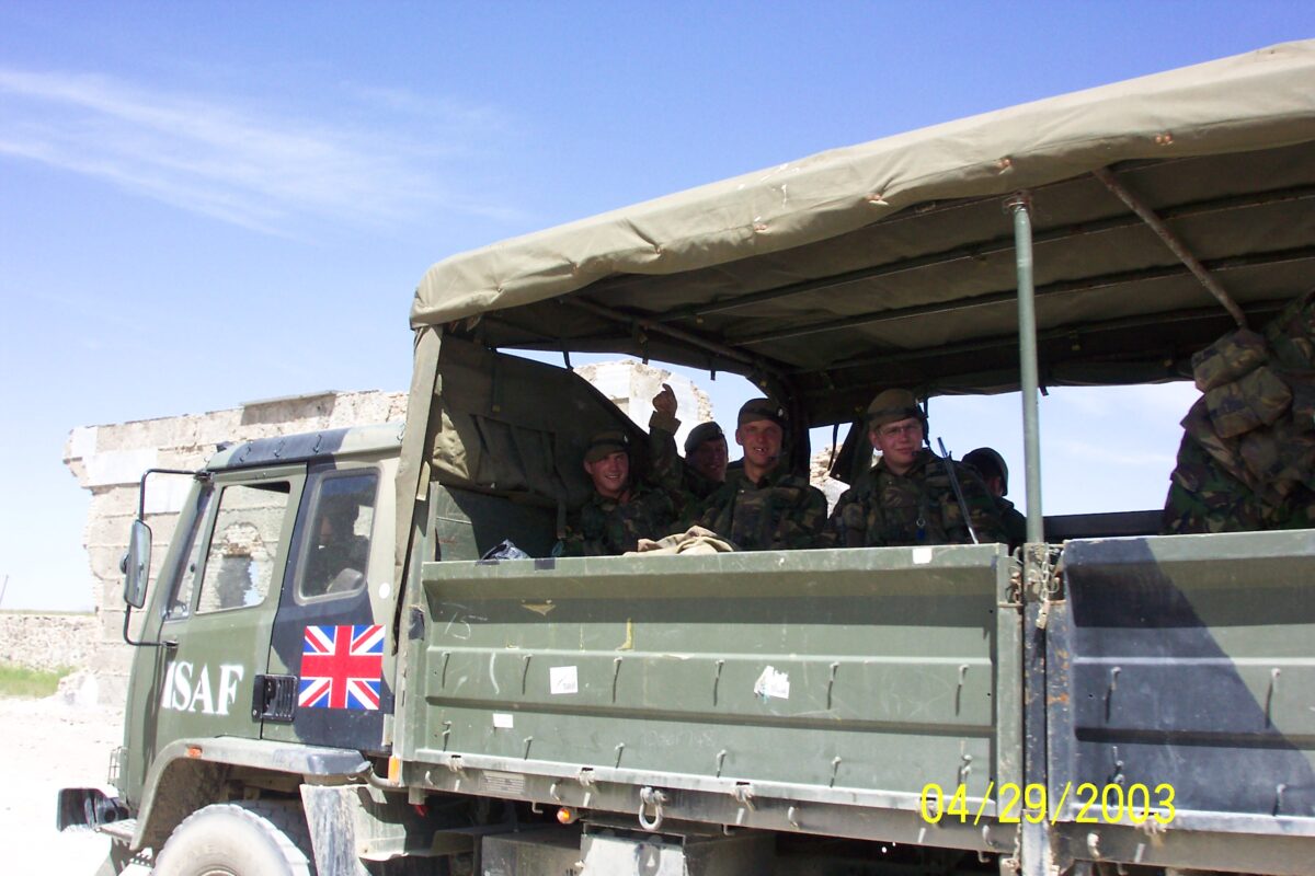2nd Battalion Royal Anglian Regiment Afghanistan 2003. Operation FINGAL