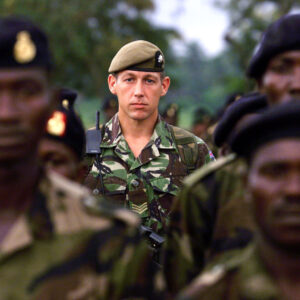 2nd Battalion Royal Anglian Regiment Sierra Leone in 2000.