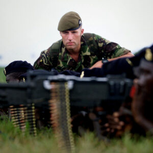 2nd Battalion Royal Anglian Regiment Sierra Leone in 2000.